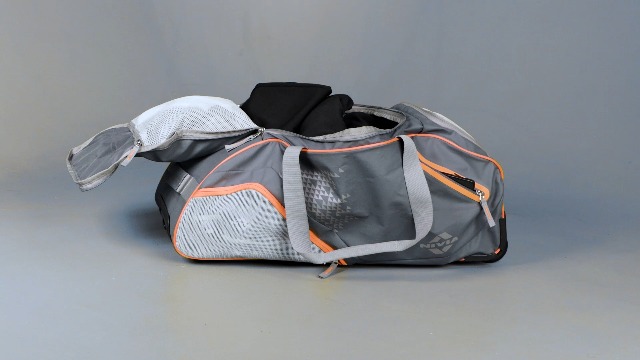 Nivia Ashtang Trolly Duffle Bag, Travelling Bag for Men&Women